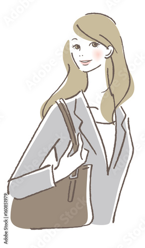 女性　スーツ
