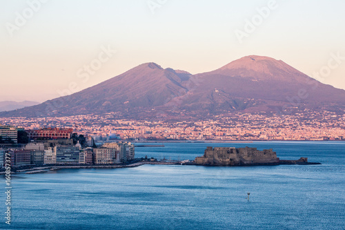Naples from Posillipo, Campania, Italy photo