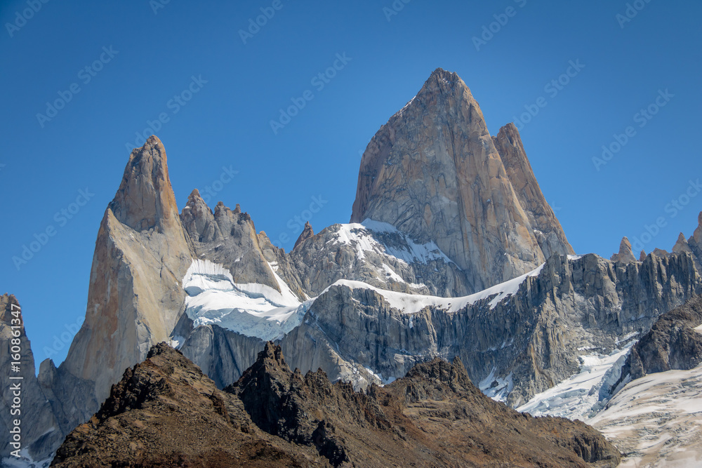 Mount Fitz Roy in Patagonia - El Chalten, Argentina