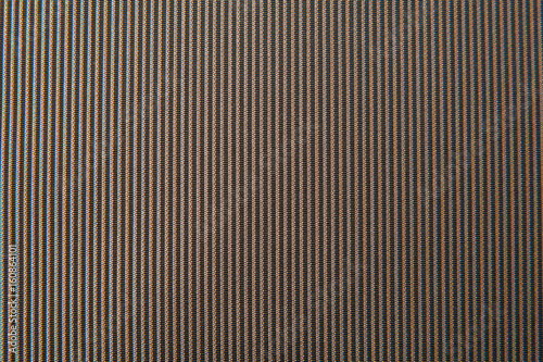 Texture of brown striped fabric for background