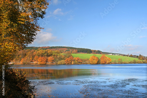 lister talsperre im herbst photo