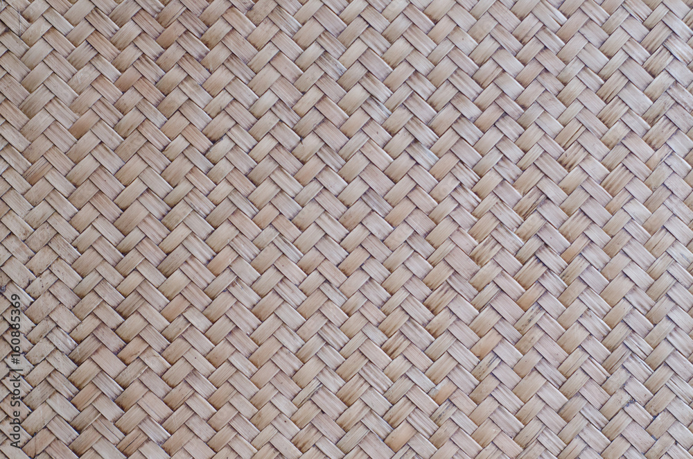 The Pattern of Thai style bamboo handcraft texture background The Pattern of Thai style bamboo handcraft texture background