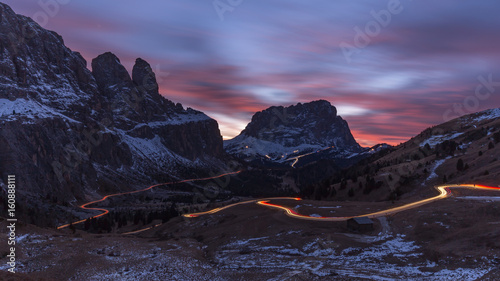 Grödner Joch, Bolzano province, Trentino - Alto Adige, Italy, Europe photo