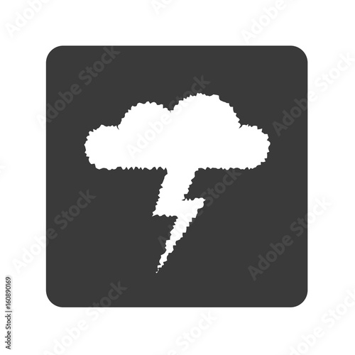 Gewitterwolke - Elektrizität - Handgezeichnet