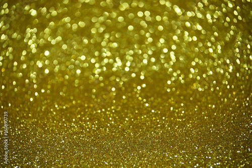 defocused abstract gold lights background