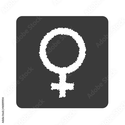 Symbol Frau - Handgezeichnet