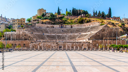 Fotografie, Tablou The Roman Theater in Amman