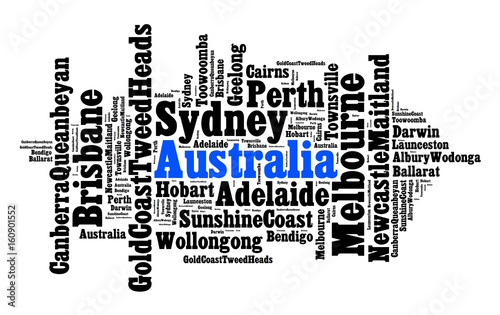 Largest cities in Australia photo