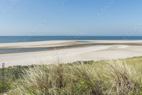 Fototapeta Naklejka Na Ścianę i Meble -  Beach at Maasvlakte Rotterdam