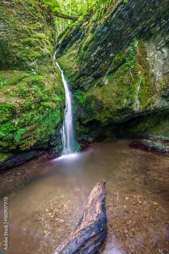 Wasserfall in der Ehrbachklamm im Hunsrück photo