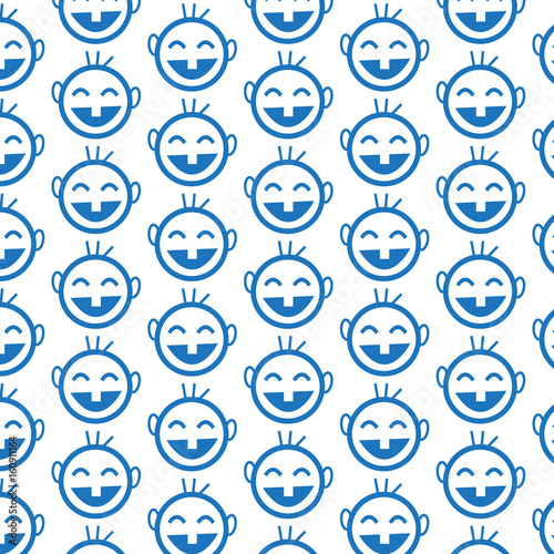 Pattern background kid icon