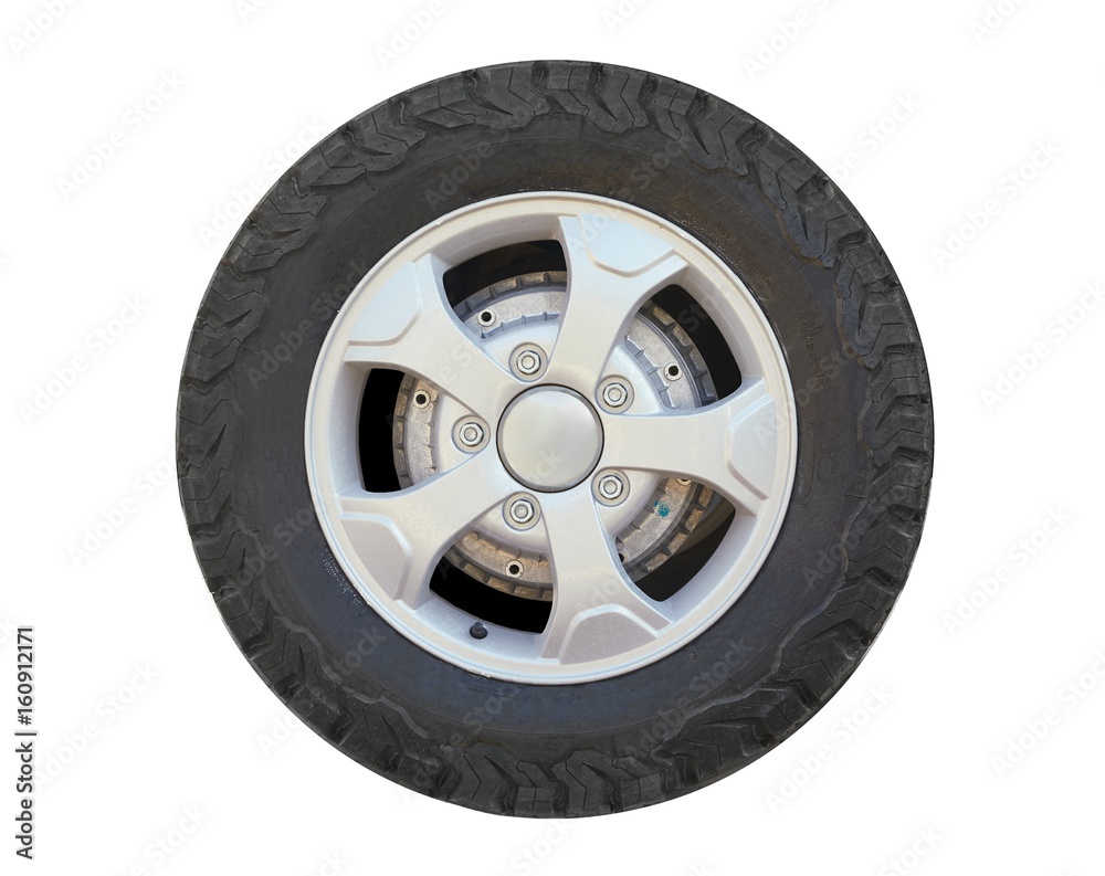 Obraz premium Car Wheel Tyre