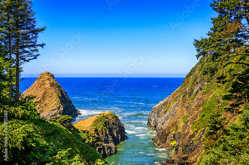 The Devil's Elbow State Park at Heceta Head in Oregon, USA photo