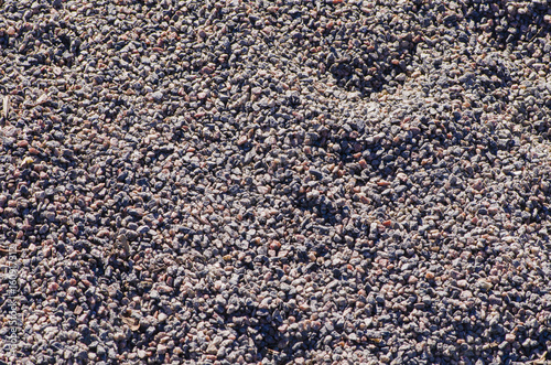 Pebble wall texture background, empty template for background