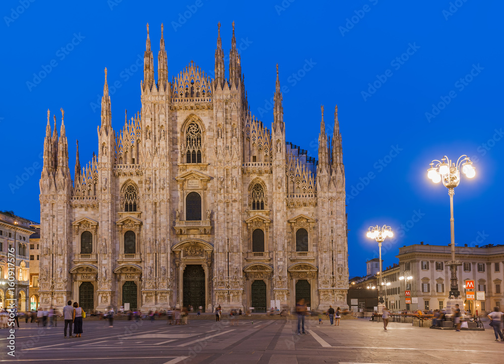 Milan Cathedral (Duomo di Milano) in Italy