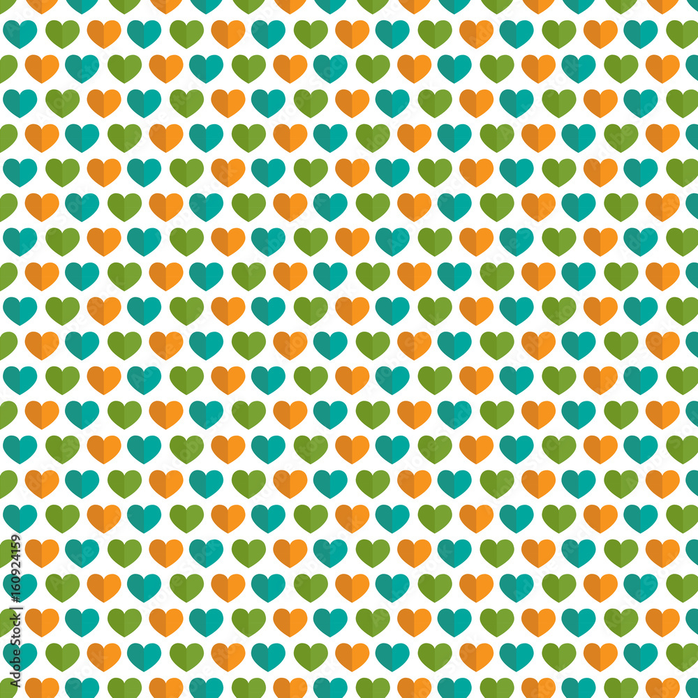 Pattern background Love Heart icon Pattern background Love Heart icon
