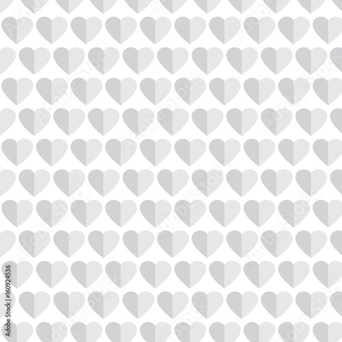 Fototapeta Naklejka Na Ścianę i Meble -  Pattern background Love Heart icon