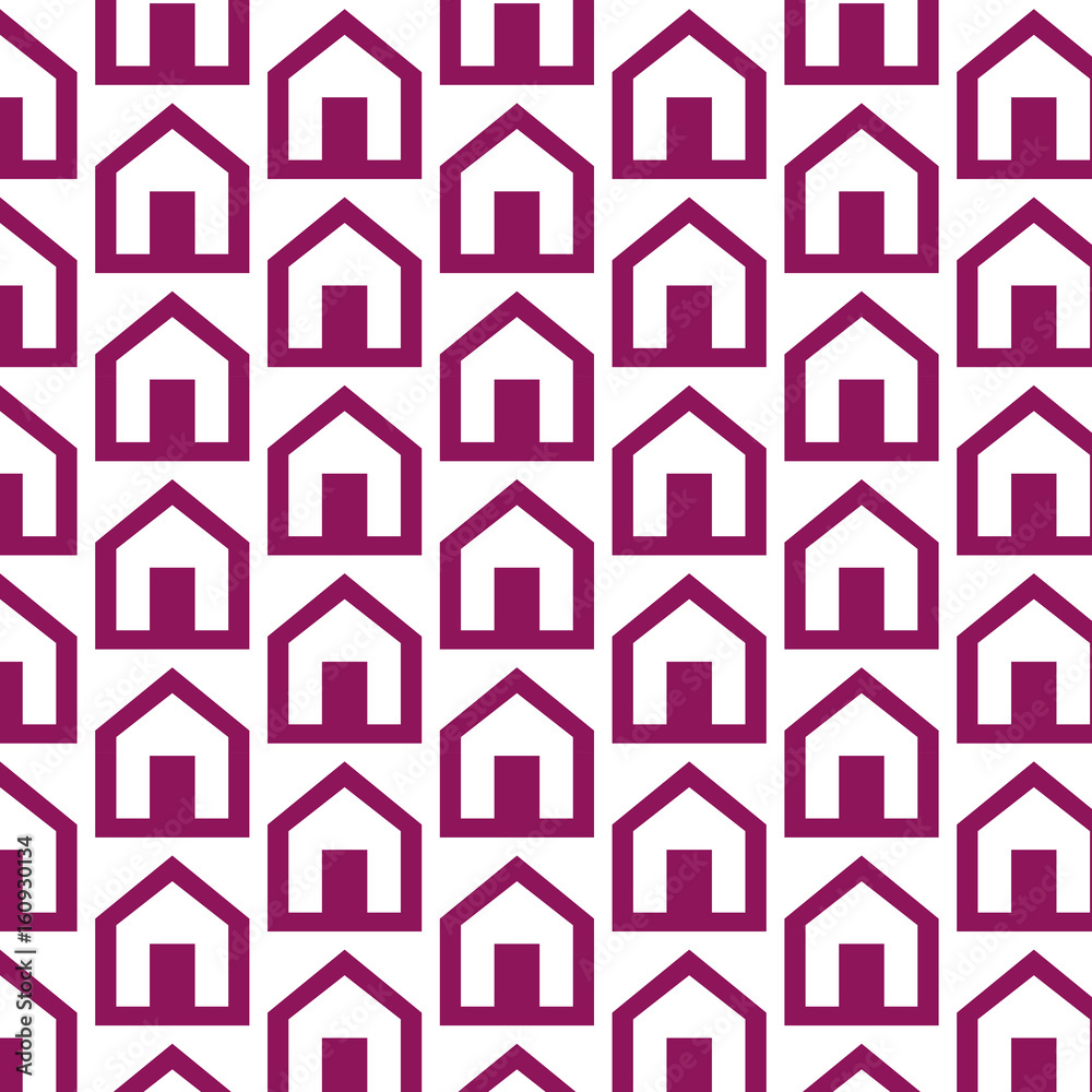 Pattern background home icon Pattern background home icon