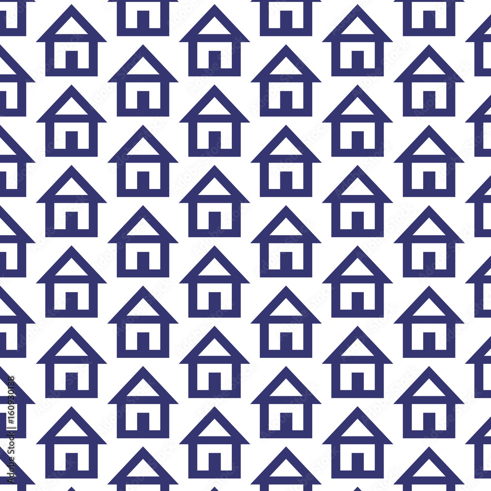 Pattern background home icon Pattern background home icon