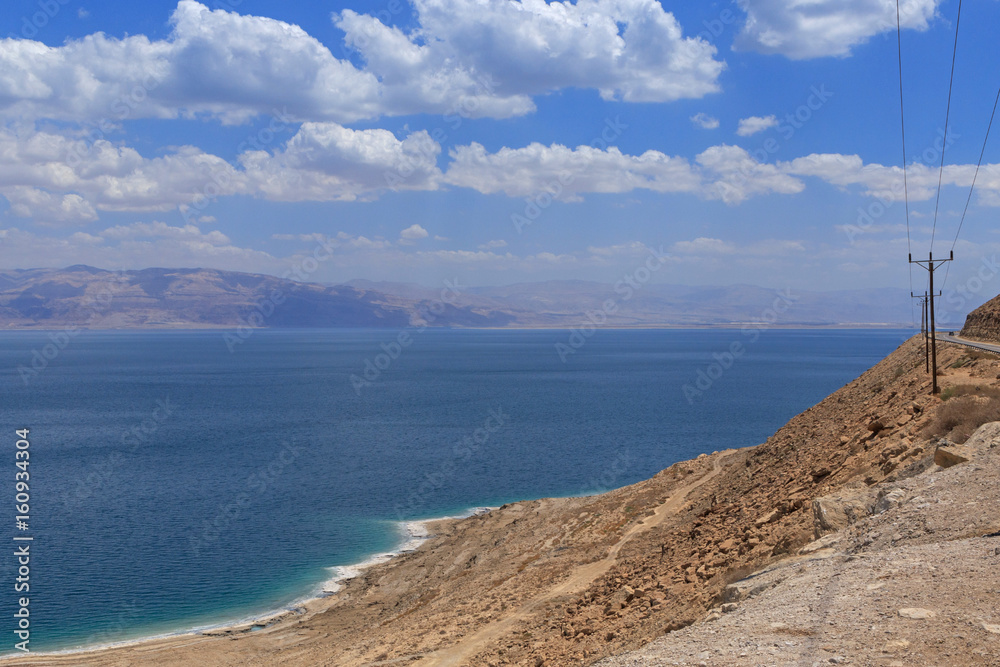 sight of Dead Sea, Israel