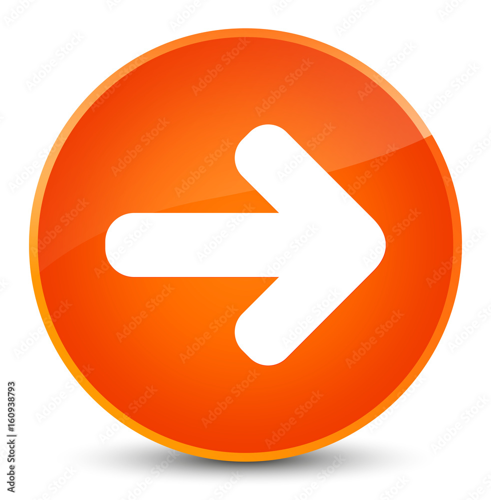 Next arrow icon elegant orange round button Next arrow icon elegant orange round button