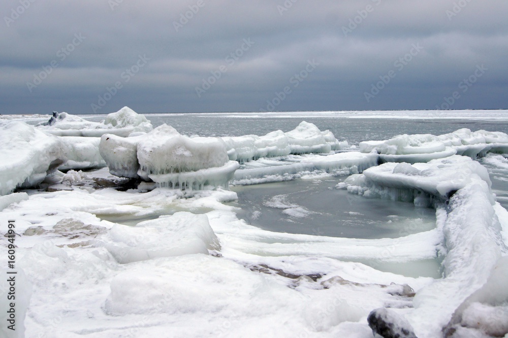 Ice and sea Ice and sea