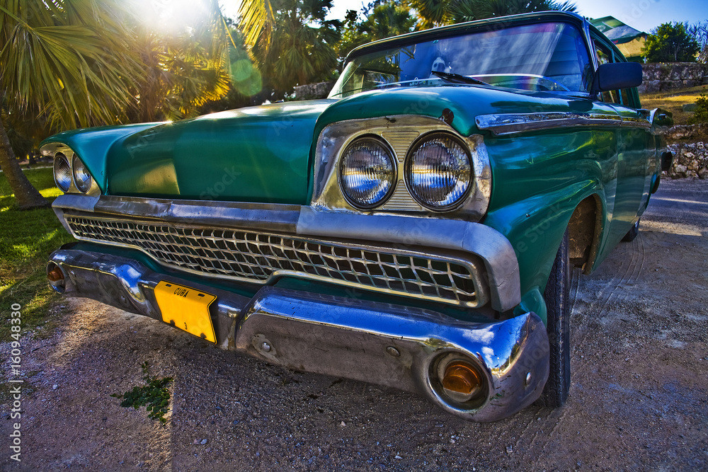 Old Cuban Car