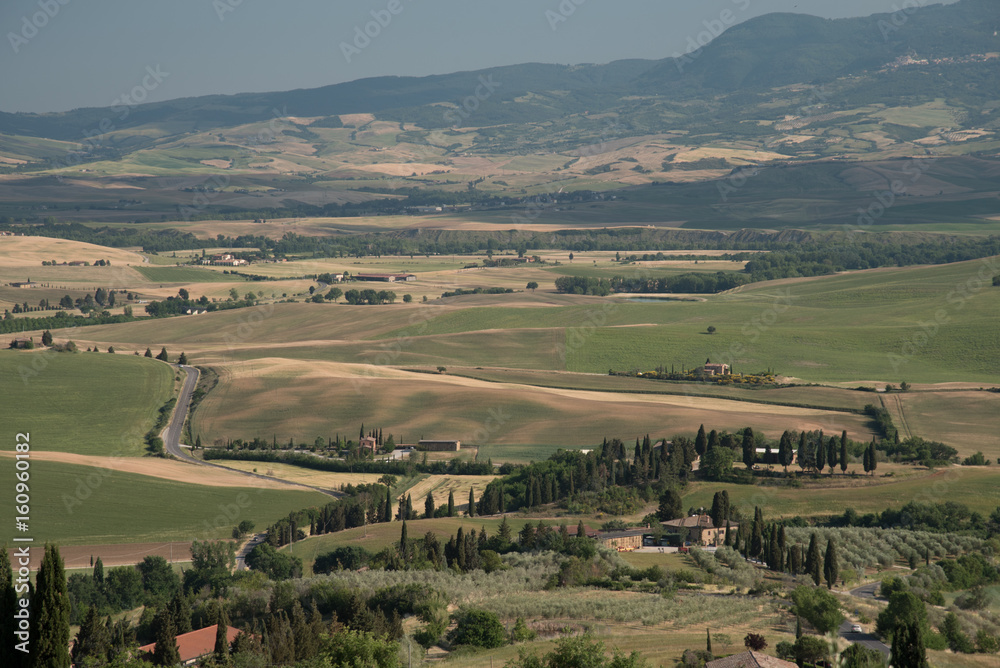Tuscan countryside in the province of Siena