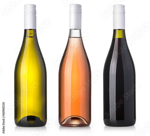 wine  bottle isolated