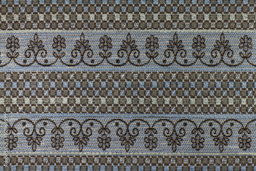 Brown - blue background with an abstract pattern. photo