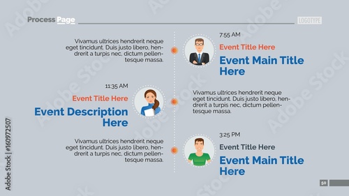 Vertical timeline slide 2