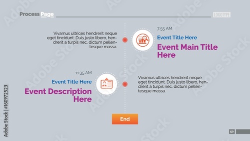 Vertical timeline slide 3