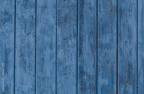 Blaues verwittertes Holz retro vintage