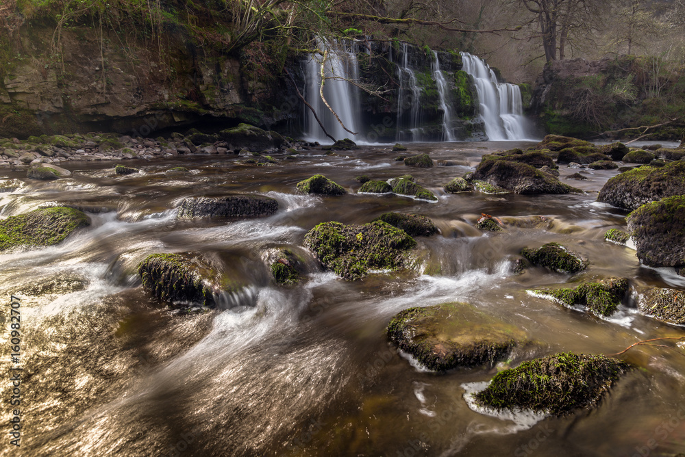 Fototapeta premium Mystical Sgwd Pannwr Waterfall