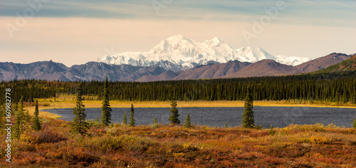 Denali Range Mt McKinley Alaska North America photo