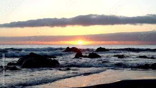 Sonnenuntergang am Meer