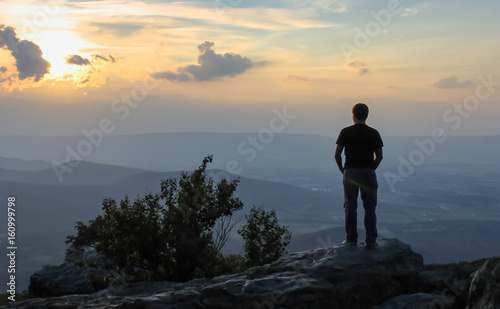 Sunset, Blue Ridge Mountains