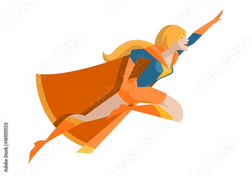 powerful girl comic superhero