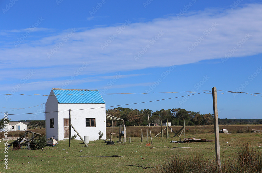 Obraz premium Typical House in Uruguay
