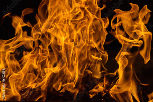 Slika na platnu laze fire flame background