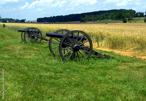 Civil War Canons Gettysburg PA