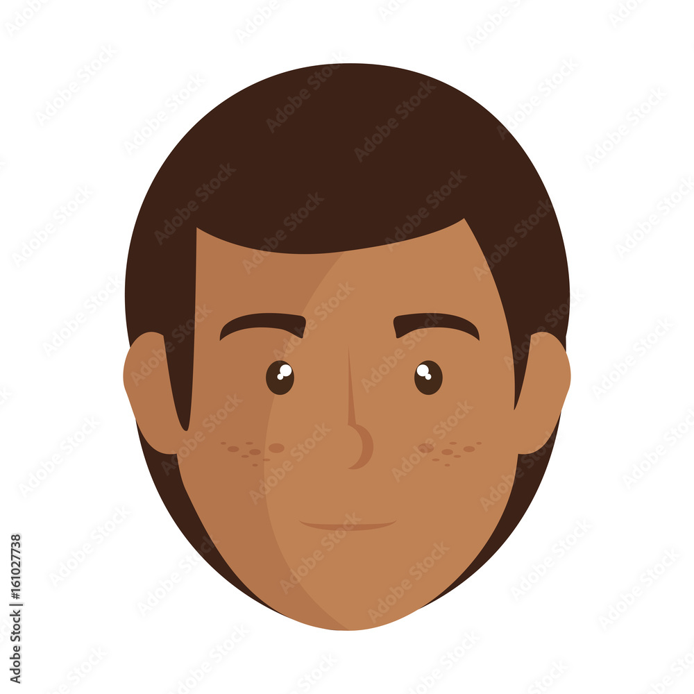 man face cartoon icon vector illustration graphic design man face cartoon icon vector illustration graphic design