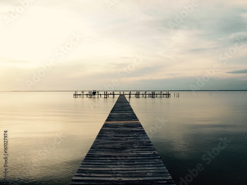 Dock at Sunset © MichaelA