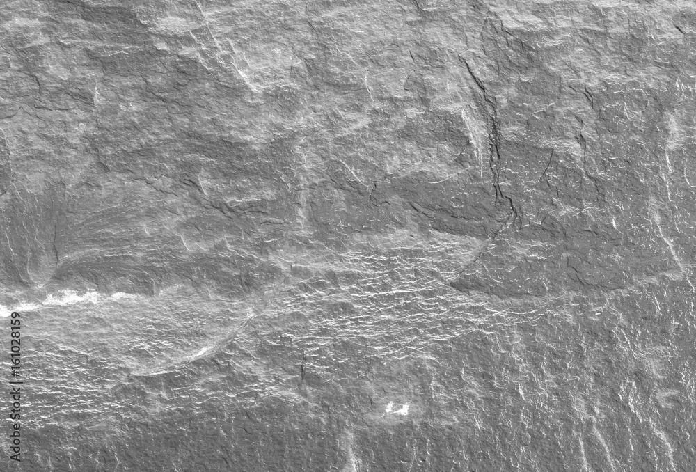 Fototapeta premium Old black stone