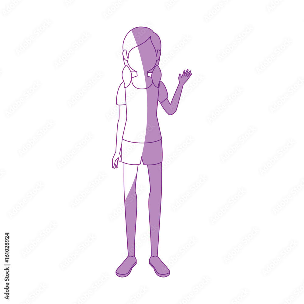 young woman cartoon icon vector illustration graphic design young woman cartoon icon vector illustration graphic design