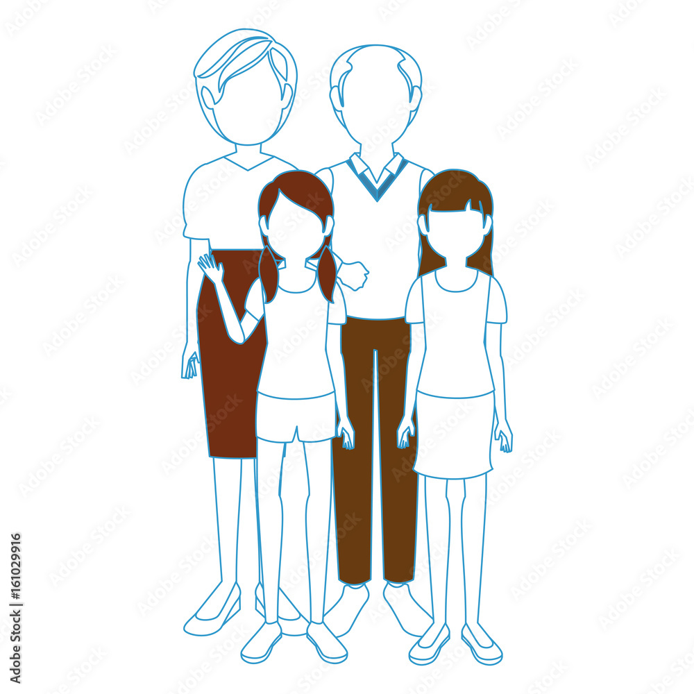 Family grandparents grandchildren icon vector illustration graphic design Family grandparents grandchildren icon vector illustration graphic design