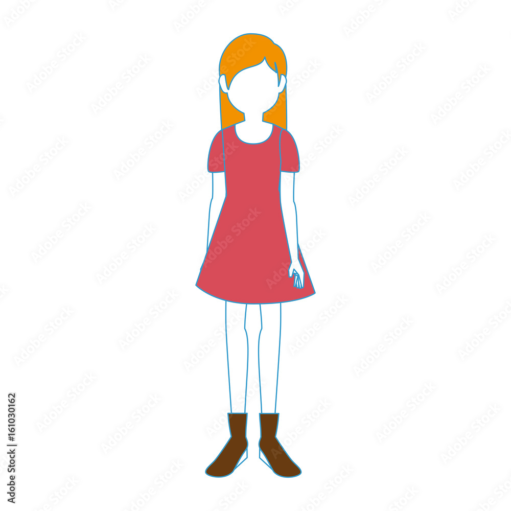 young woman cartoon icon vector illustration graphic design young woman cartoon icon vector illustration graphic design