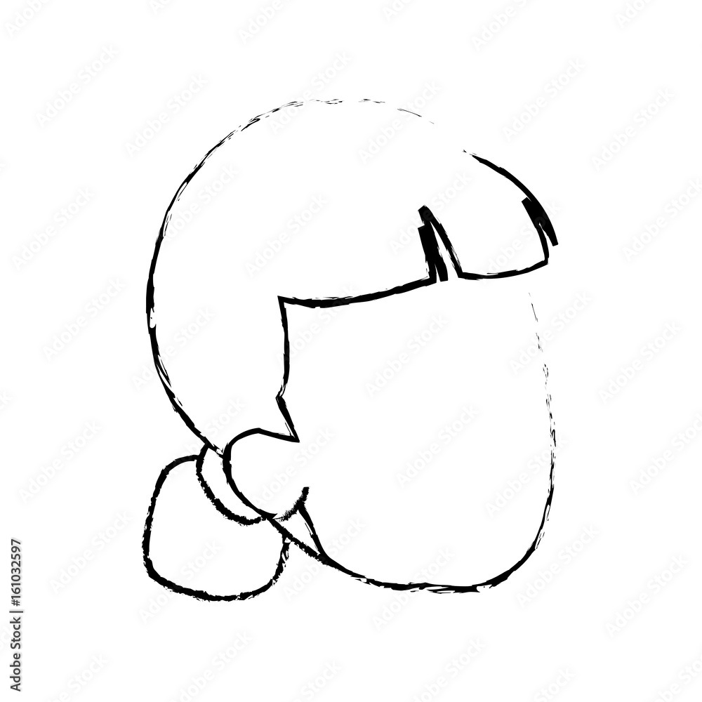 cartoon woman head female character vector illustration cartoon woman head female character vector illustration