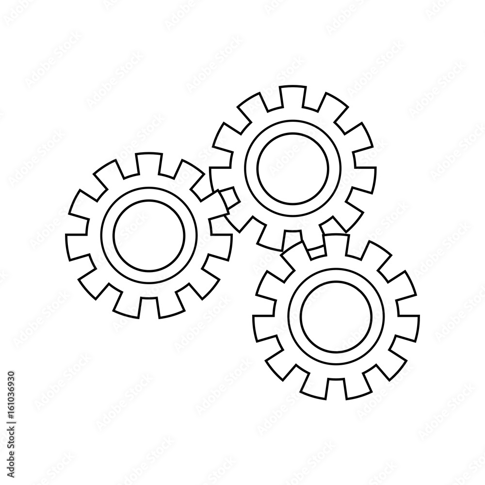 set gear wheel cog cooperation teamwork concept vector illustration set gear wheel cog cooperation teamwork concept vector illustration