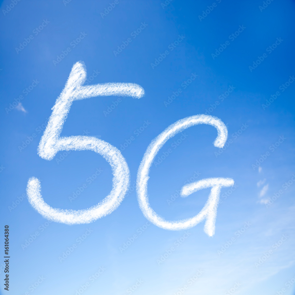 5G signal communication icon with nice background 5G signal communication icon with nice background